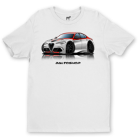 Inspired Alfa Romeo GTA T-Shirt – Clover Rally History Car Tee, Men's, Vintage Style
